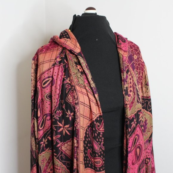 Printed Pashmina Jacket - One of a Kind - NWT - Picture 5 of 15